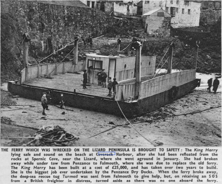 King Harry Ferry February 1951