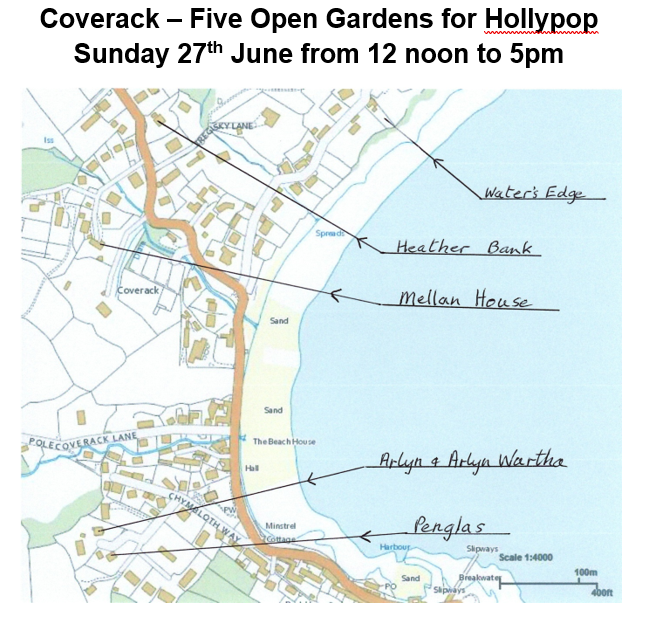 Coverack Open Gardens for Hollypop – Coverack Village